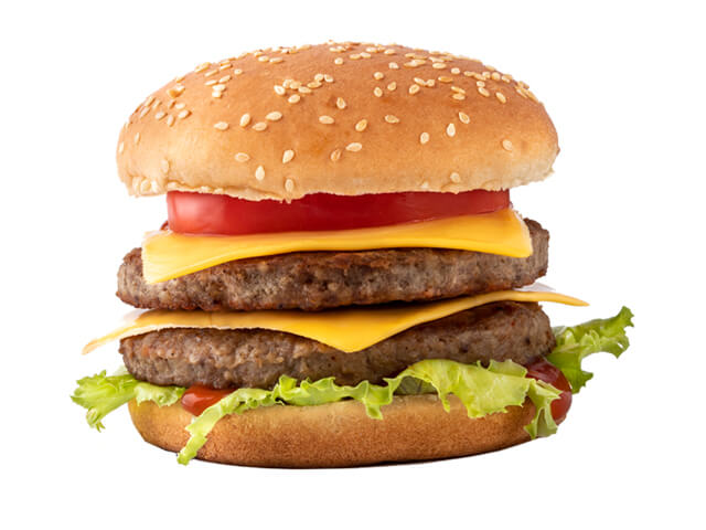 Meal Beef Double Burger